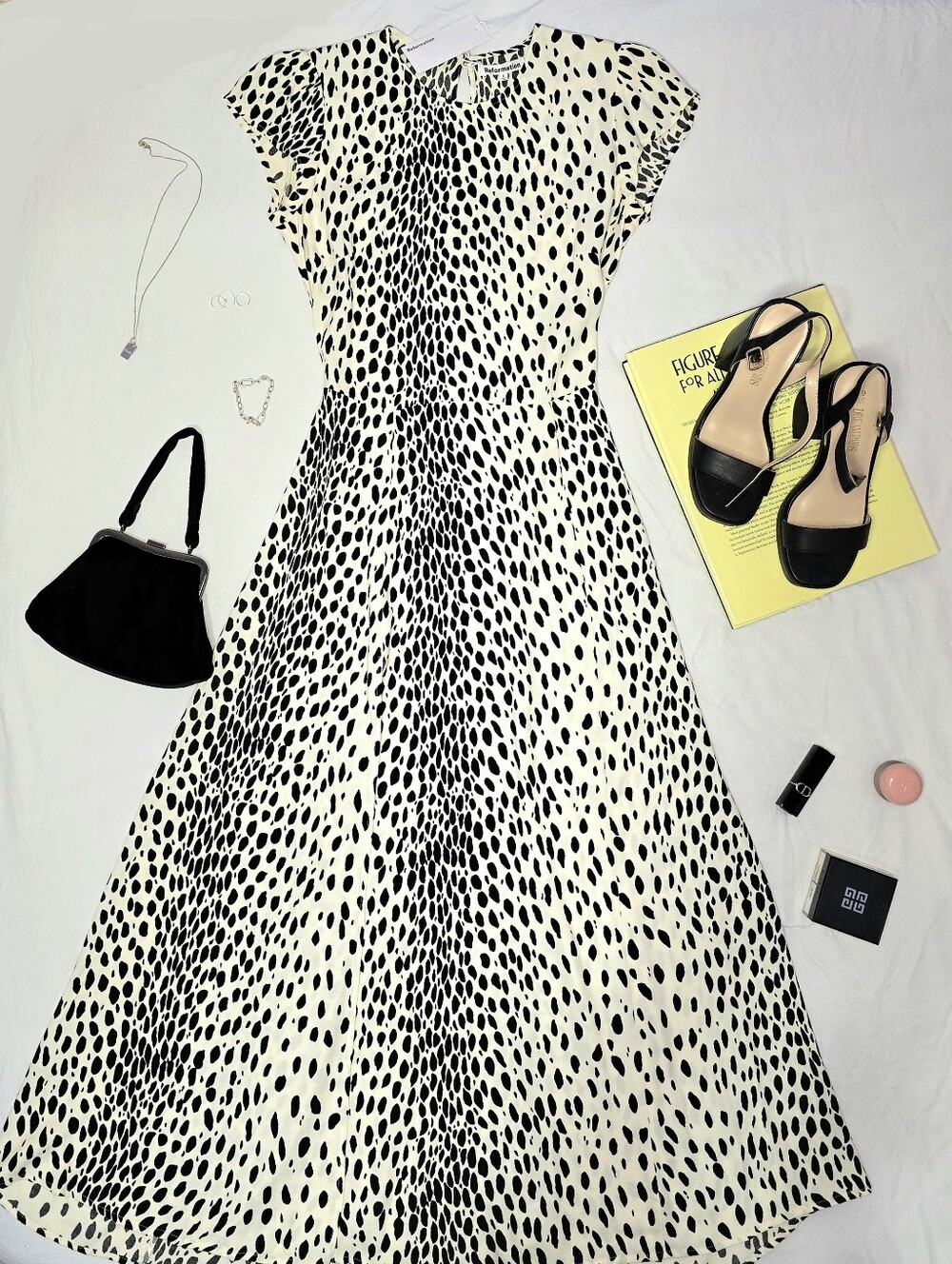 Reformation Gavin Dress in Cheetah